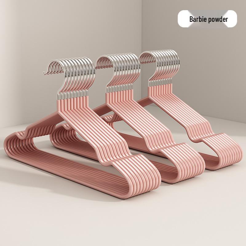 Extra dicker rutschfester tauchbeschichteter Kleiderbügel für Erwachsene und Kinder - Markierungsfreie Wäschetrocknungslösung