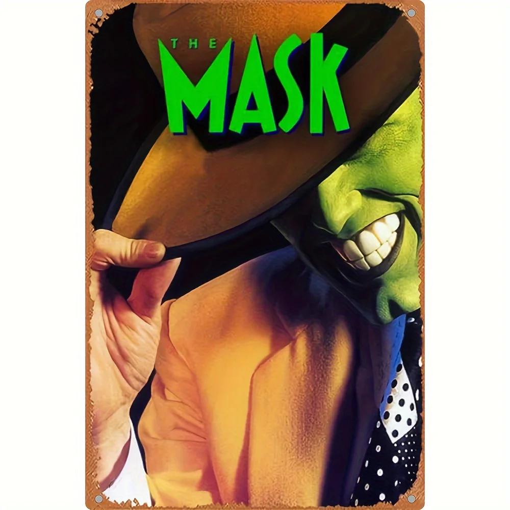 Retro Halloween Metal Sign Horror Movie Theme Shabby Iron Painting Tin Signs Wall Art Man Cave Film Theater Club Home Decoration