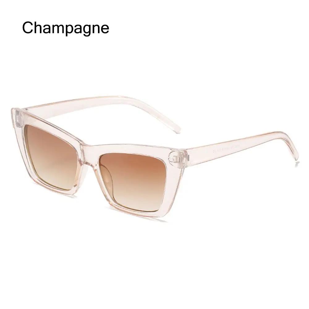 Trendy Cat Eye Sunglasses for Women Retro Square UV400 Protection Summer Fashion Shades