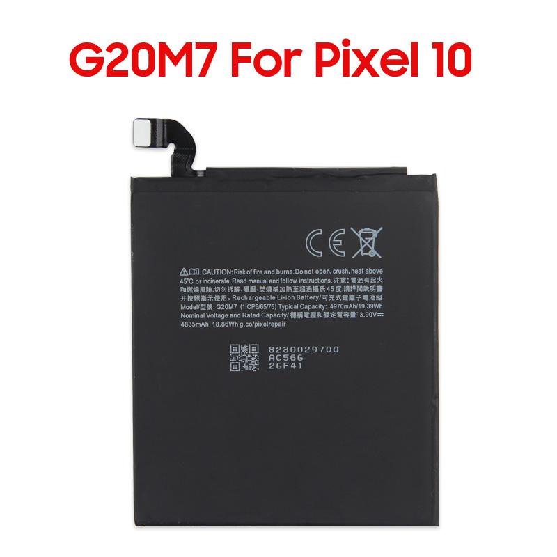 New Rechargeable Lithium Battery G20M7 GLE28 GD1J6 For Google Pixel 10 Google Pixel 10 Pro Google Pixel 10 Pro XL With Tools