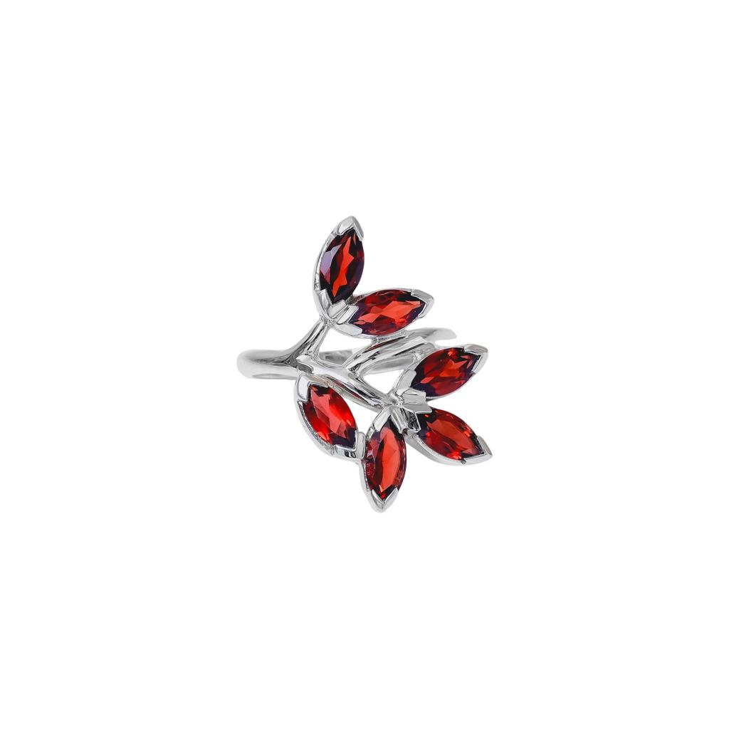 Natural Citrine Ring: Dainty 925 Sterling Silver Jewelry