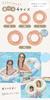 Mitas Schwimmring, Kinder und Erwachsene, Stilvoll und Niedlich, Pool, Ozean, Schwimmring, Spielzeug, Outdoor, Strandspielzeug, Sommer, Wasserspiel, Klassisch, Koreanischer Stil,