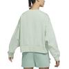 Nike Sportswear Collection Essentials Fleece-Lined Knit Pullover Sweater Women Tops Light-Green DJ7666-017