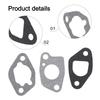 3pcs Carburetor Gasket Made of High Quality Material Repair Replacement Set Spare Parts Maintenance Combination