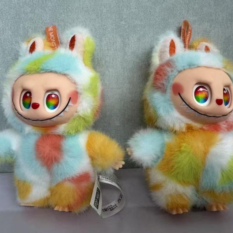 Labubu 5.0 Fifth Gen Vinyl Face Plush Pendant Blind Box Figurine Toy