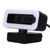 Webcam 2K USB Adjustable Brightness Auto Focusing Inbuilt Mic Plug and Play Computer Camera