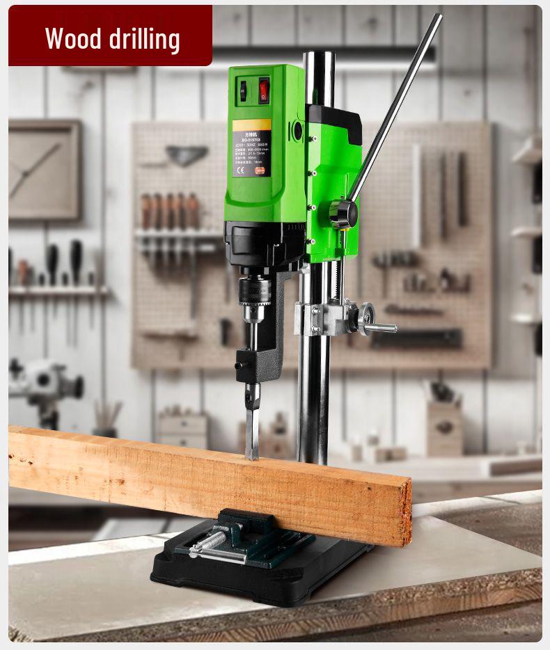 Woodworking Mortiser & Tenon Machine with Square Hole Drill Bit for Solid Wood