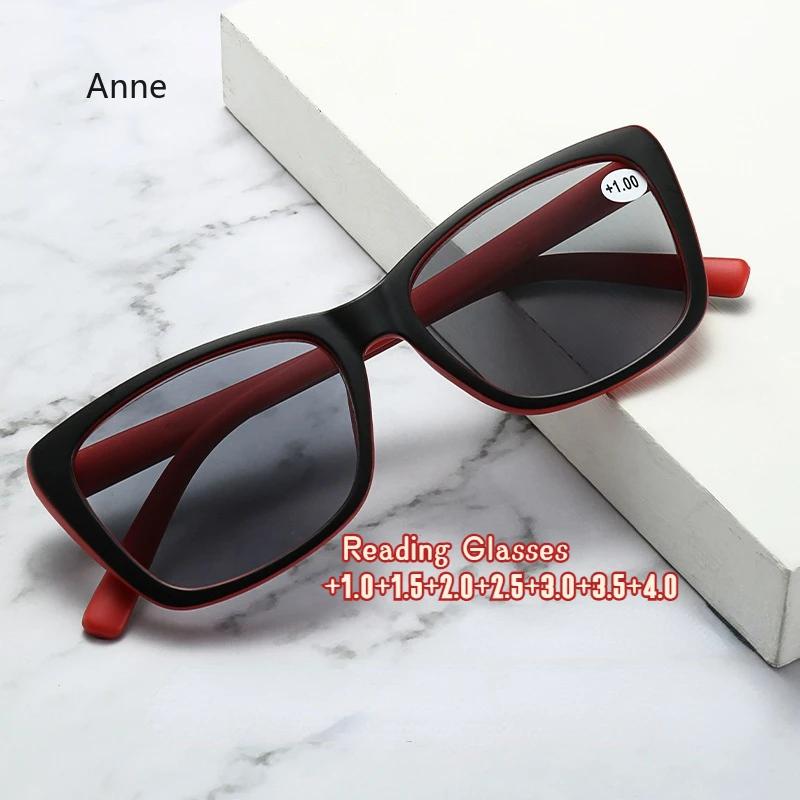 Reading Sun Glasses Men Women Square Classic Frame for Outdoors Use Sunglasses Readers Eyeglasses with Diopter Spring Hinge