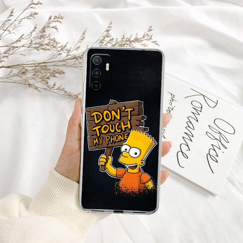 S-Simpsons Transparent Phone Case for LG K22 K30 K40 K40S K41 K42 K50 K50S K51 K51S K52 K61 K62 K71 K92 Q60 Q61 V40 V50 V60