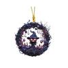 Halloween Pumpkin Witch Pendant Car Rearview Mirror Hanging Ornament 2D Flat Acrylic Bag Charm Festive Gift for Car Enthusiasts
