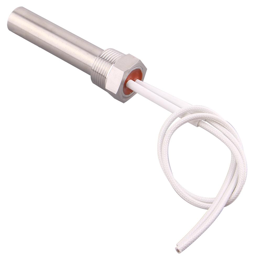 DN20(3/4 ")Heizpatrone 220V Elektrischer Warmwasserbereiter Zylindrisches Tauchheizelement 250W/500W/1kW/1.5/2kW SUS304