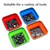 Multicolor Magnetic Screw Tray Foldable Storage Plate Lightweight Tool Organizer  Car Repair