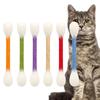 6PCS Felt Cotton Swabs Cat Toys Soft Kitten Toy Creative Interactive Kick Stick  Cat Lovers