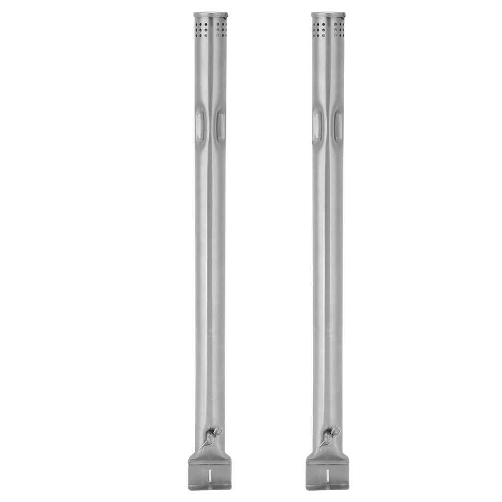 2PCS BBQ Parts Gas Grill Replacement Stainless Steel Grill Burners Tube Replacement Fit for