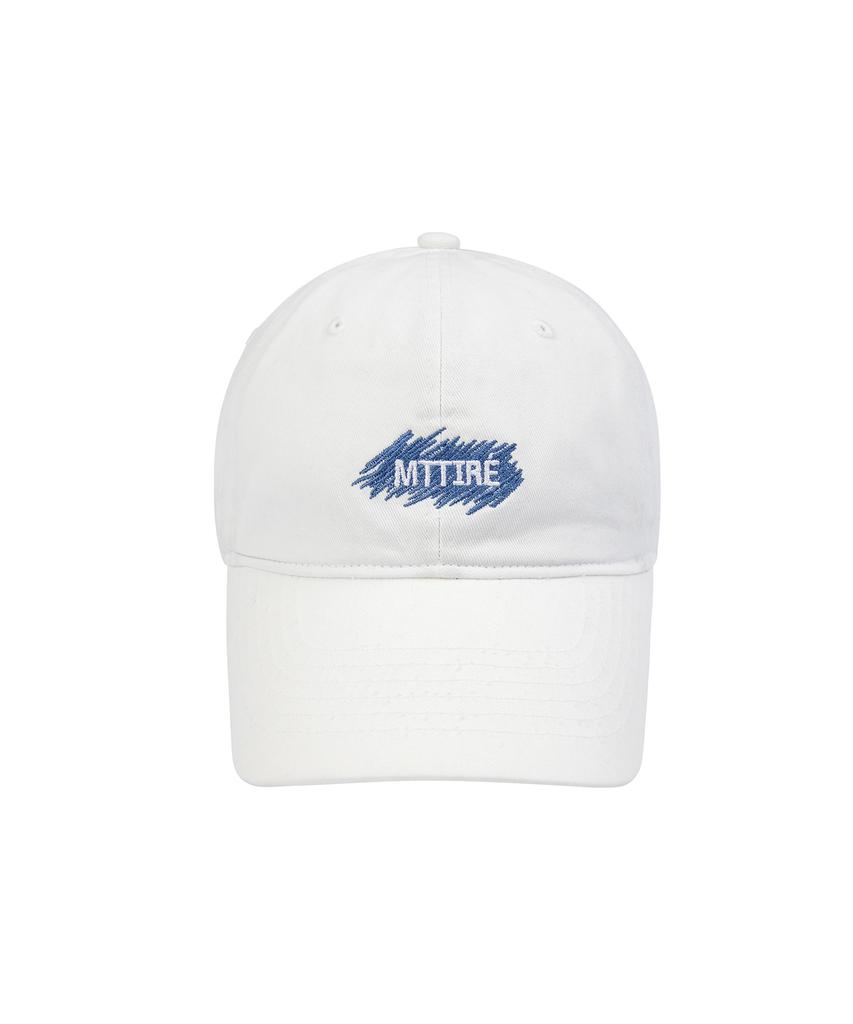 Matile Washing Stichi Logo Cap / White