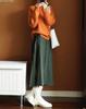 2025 Autumn/Winter Women's High Neck Loose Knit Sweater - Thick Pullover Base Layer, Fashionable Lazy Style