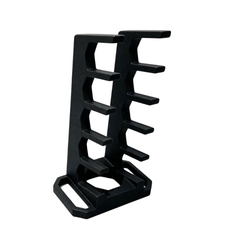 Collectible Display Stand for Tabletop Shelves Detachable Plastic Holder for Desk Presentation and Home Collection Use