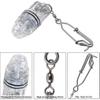 Led Fishing Lights Underwater Battery Powered Deep Drop Fishing Light With Clip Waterproof Fish