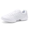 Scarpe da Allenamento Cheerleading e Aerobica da Donna Bianche, Suola Morbida, Ideali per Sport Competitivi e Fitness