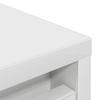 Shoe Cabinet White 29.5 x 34 x 76 cm Engineered Wood
