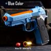 P320 Pistol Gun Soft Bullet Automatic Toy Gun With Blowback Outdoor Sports Shooting Game Christmas Birthday Gift For Kids