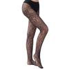 Newfunjoin Open Crotch Hollow Mesh Pantyhose Women Sexy Sheer Oversize Black Fishnets Stockings White Plus Size Lingerie Tights