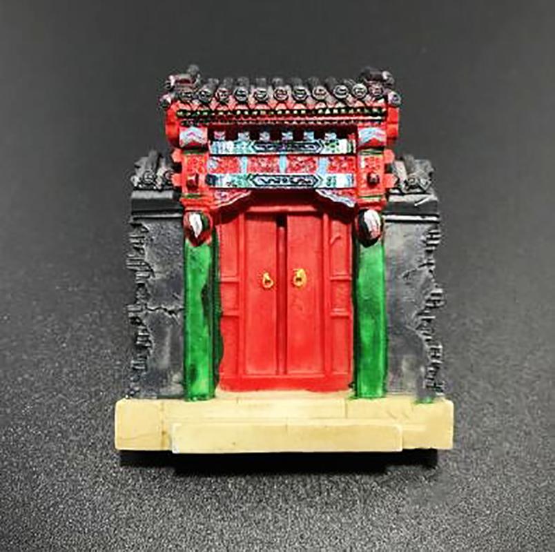 Beijing Fridge Magnets Tourism Souvenir The Great Wall Building Magnetic Magnets for The Refrigerator China Scenery Resin Gifts