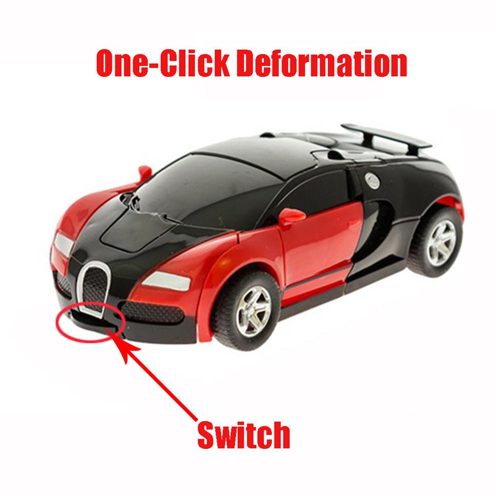 Car Robot Plastics Small Scale Wear-resistance Firmness Vehicles Toys Action Figure Inertial Power Vehicle Robots
