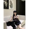 Spring New Arrival: Pure Desire Socialite High-End Patchwork Bodycon Halter Dress for Women