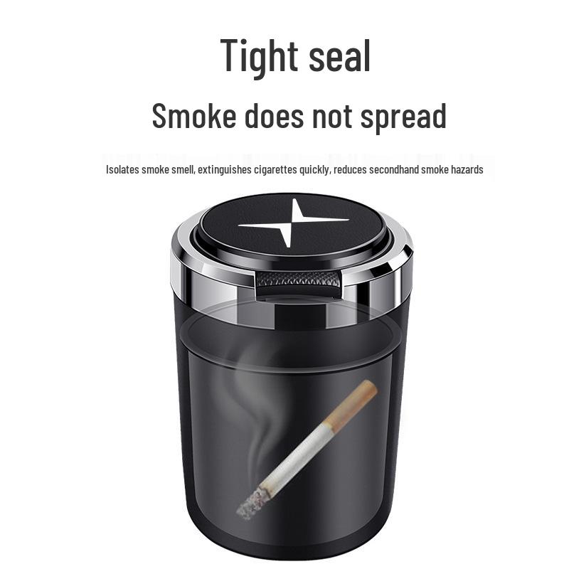 Flame Retardant Car Ashtray with Lid for Polestar 1/2