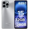 Gerenoveerd - DOOGEE Note 58 Smartphone Android 15, 32 GB RAM+128 GB ROM/TF 2TB, Batterij 6250mAh 6.75" HD, Mobiele Telefoon NFC/Widevine L1