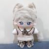 1 set Knitted Vest 20cm Cotton Doll Clothes School Uniform Plush Doll Clothes  Doll Accessories