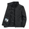 Casual Loose Fit Men's Jacket Spring Autumn Stand Collar Big Size Coat Comfortable Lightweight Business Style