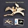 DIY Perlmutt Brooch Haarnadel Set: Schmetterlingsbasis für handgemachtes Drachenbootfest-Geschenk