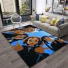Kawaii Girls K-ON Cartoon Cute Lolita Carpet Rug for Home Living Room Bedroom Sofa Doormat Decor,kid Area Rug Non-slip Floor Mat