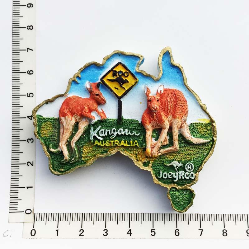 Αυθεντικά Μαγνητάκια Ψυγείου Αυστραλίας Σίδνεϋ Μπρίσμπαν Σουβενίρ Μαγνητάκια Ψυγείου Ρητίνη Χρώμα Χειροτεχνήματα Διακόσμηση Σπιτιού