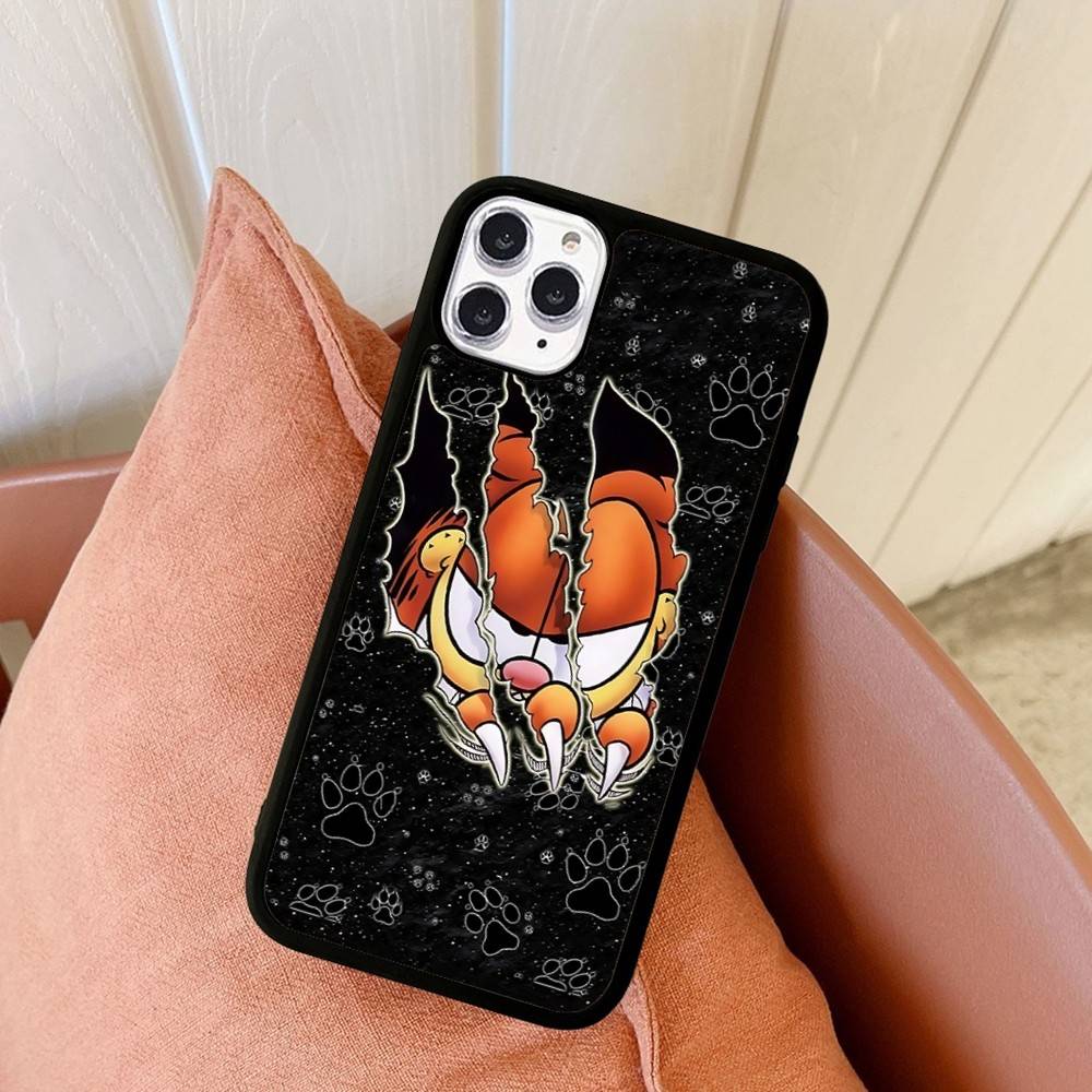 

Cute Anime G-Garfields Cat Phone Case For IPhone 11 12 13 14 15 16 17 Pro Max Plus PC+TPU Cover iPhone 12pro max