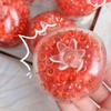 Creative Explosion Beads  Red Pomegranate Handmade Ball Stress Relieving Toys Slow Rebound Toy Children Decompression Toy