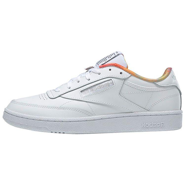 

Кроссовки унисекс Reebok Club C 85 Pride Lining Белый Многоцветный FX4771