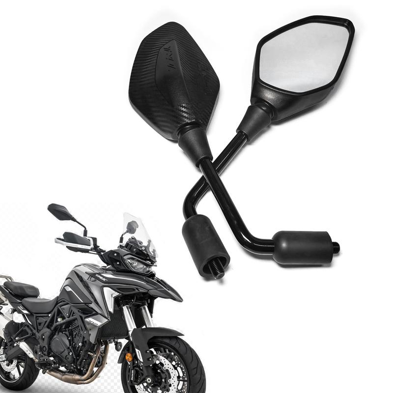 Motorcycle Rearview Mirrors For Benelli TRK702 TRK702X TRK 702X Motorbike Side Mirrors 10mm