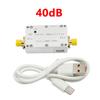 10M-6GHz RF Gain Amplifier 10dB 20dB 30dB 40dB High Flatness RF Power Amplifier Drive Signal 433M 915M 1.2G 1.5G 2.4G 5.8G