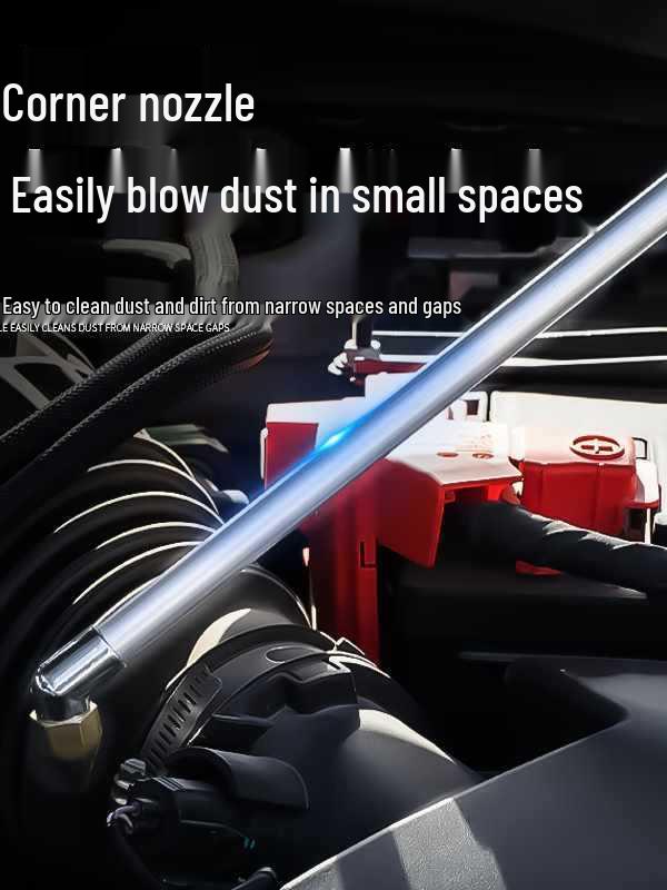 Dual-Use High-Pressure Air Spray Gun for Engine Cleaning