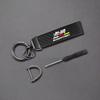 MUGEN Car Keychain Carabiner Exquisite Carbon Fiber Texture MUGEN Custom Parts Accessory Highly Prevents Loss of Car Keys Unisex Car Accessories