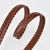 Women's Hand-woven Thin Belt Round Alloy Buckle Dress Belt Trendy Decorative Belt Women
