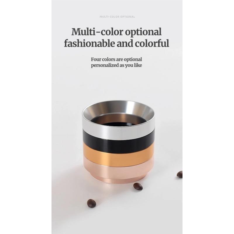 Kaffee-Fängerring, Anti-Fliegen-Pulverring, Mahlwerk-Fängerring, 51 mm, 53 mm, 58 mm, Kaffee-Grifftuch, Pulver-Dosierring, Kaffee-Werkzeuge