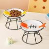 Ceramic Pet Food Water Bowl Cute Raised Pet Feeder Easy To Clean Pet Food Dispenser  Pet Supplies