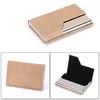 Creative Holder Metal Leather Box Cover Credit Business Multi Card Case Wallet
