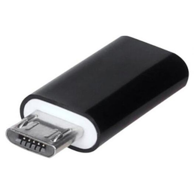 Cables & Adapters Type C Female Connector To Micro Usb 2.0 Male 3.1 Converter Black