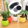 50Pcs/set Flower Pots Hole Mesh Pad Bonsais Pots Bottom Grids Mat Mesh Round Drainage Mesh Hole Screens Round Pads