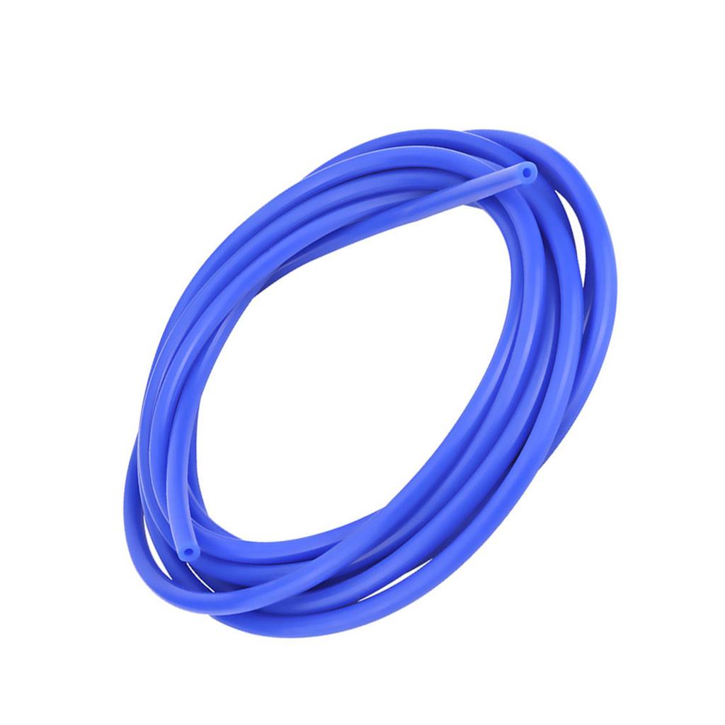Car Auto 4mm 5 Meters Silicone Vacuum Tube Hose Pipe Silicon Tubing Universal Blue